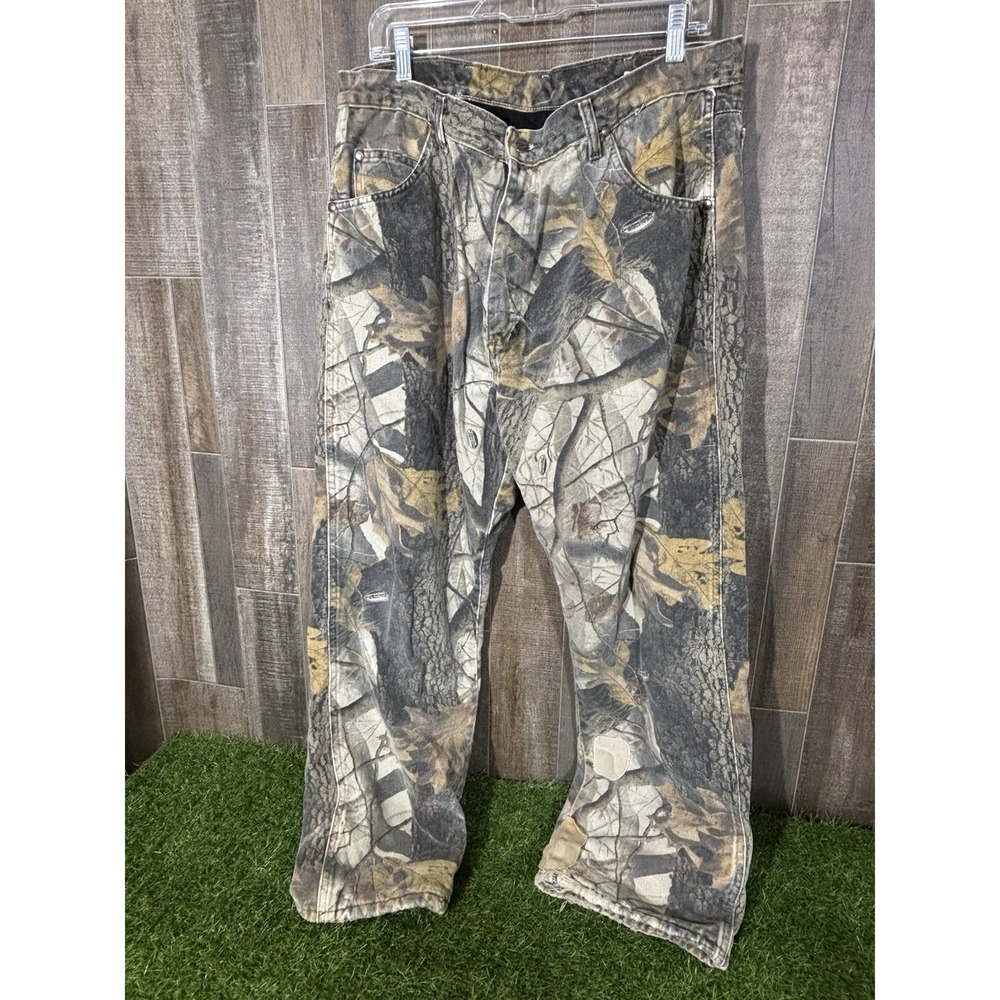 Camo Men's Cargo Pants - Black, Gray, Yellow
